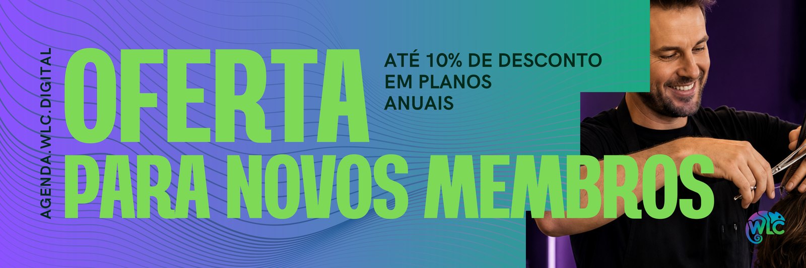 Oferta para novos membros: até 10% de desconto em planos anuais.